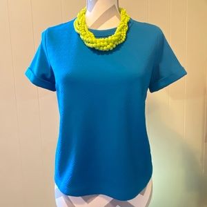 SOLD 🚫Beautiful Blue Short sleeve blouse!!!! FOREVER21